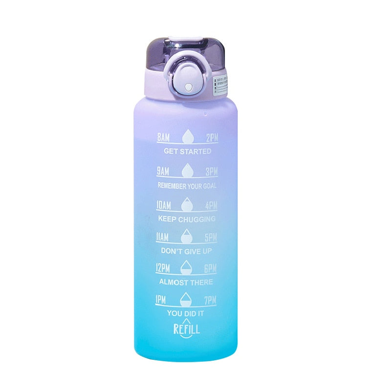 Waterfles met Motivatie en Tijdschema 11