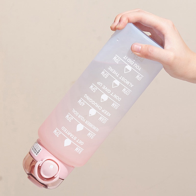 Waterfles met Motivatie en Tijdschema 5