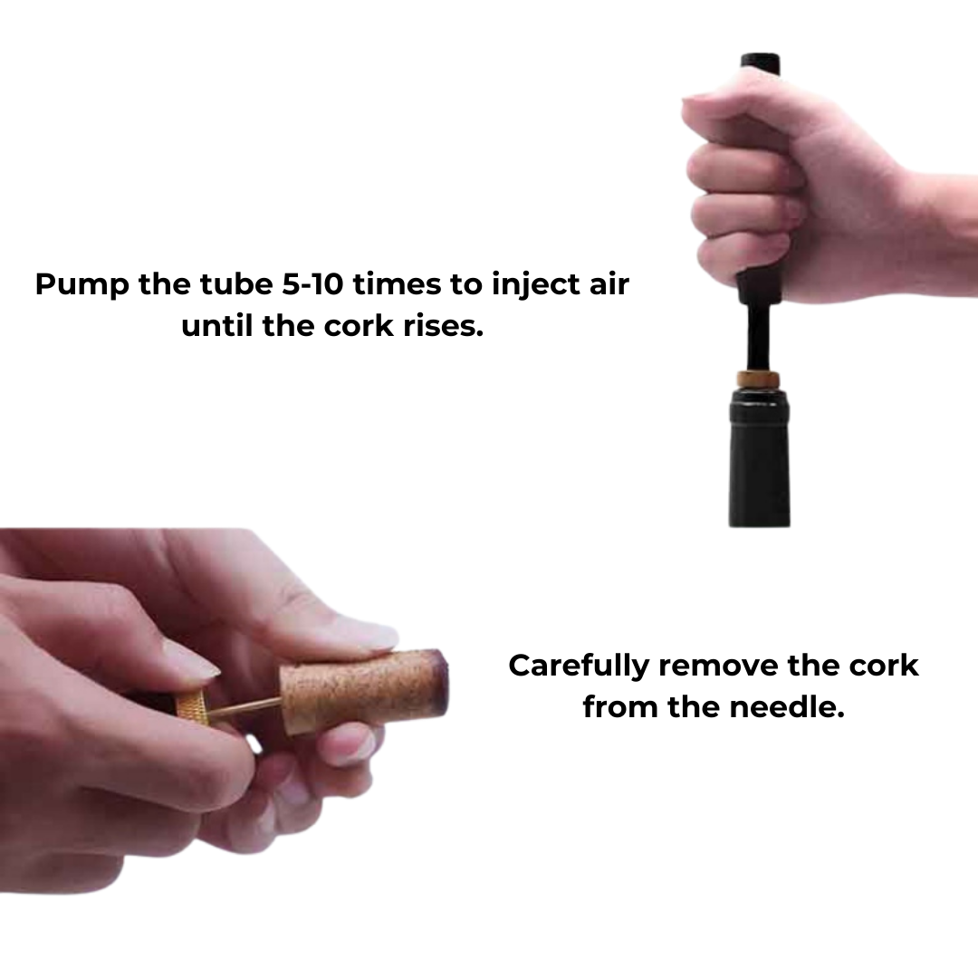 Wijnopener Luchtdruk Ergonomisch 4