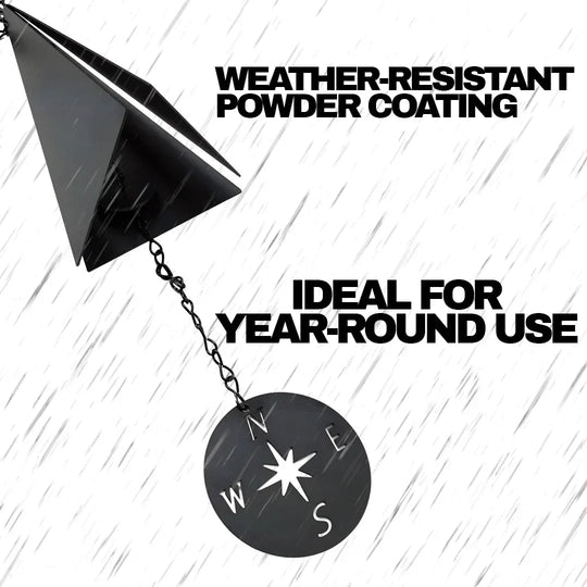 Windbel voor Buiten met Kompasdesign 3