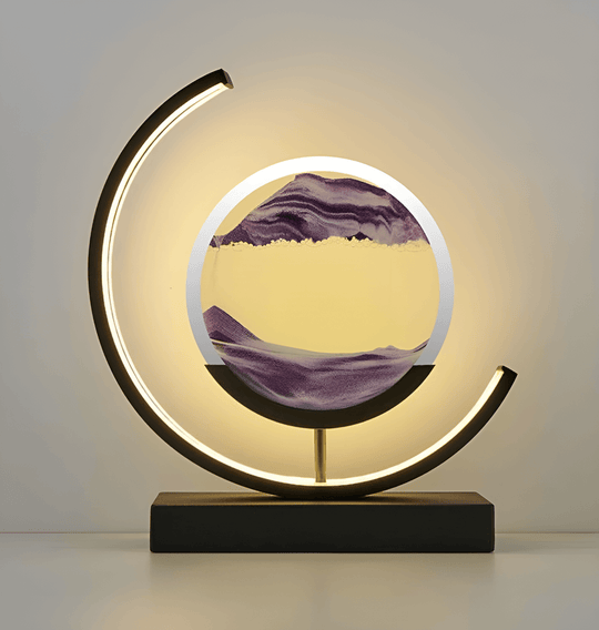 Zandloperlamp ChicSandscape LED Verlichting voor Betoverende Sfeer 0