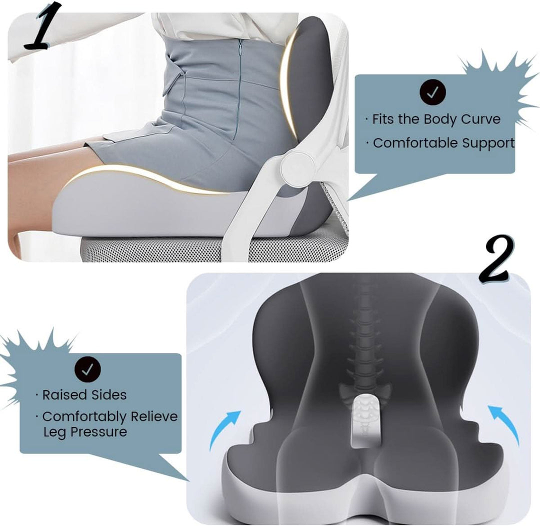 Zitkussen Voor Comfortabel Zitten - Ergonomisch Ontwerp Voor Gezonde Zithouding 5