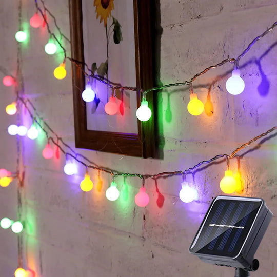 Zonne-energie Feestverlichting LED voor Buiten 2