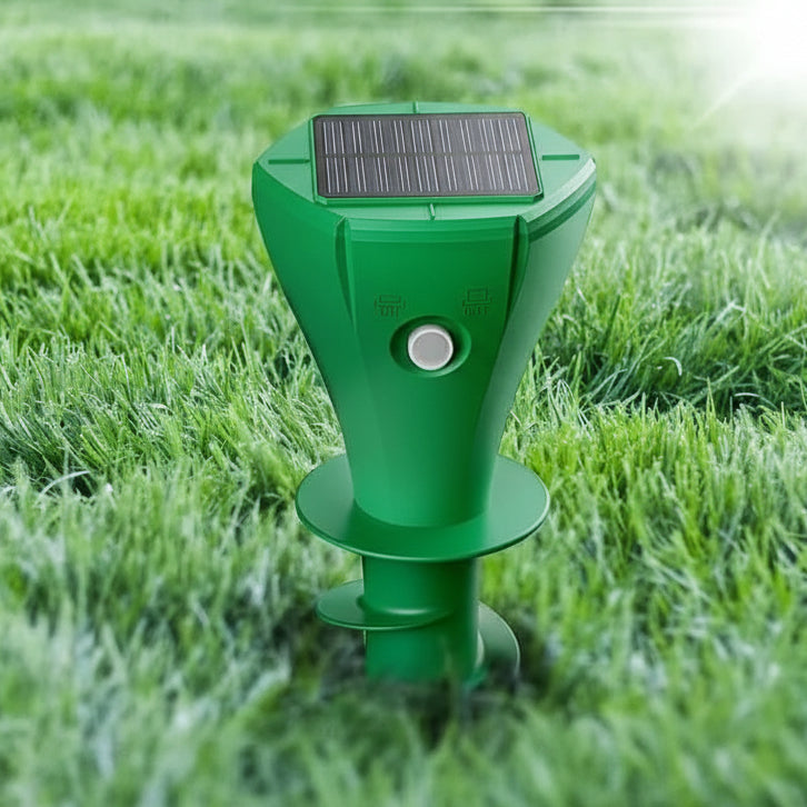 Zonne-energie Mollenverjager met Drie Trillingsmodi voor Tuin 2