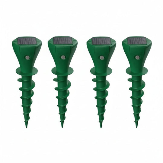 Zonne-energie Mollenverjager met Drie Trillingsmodi voor Tuin 8