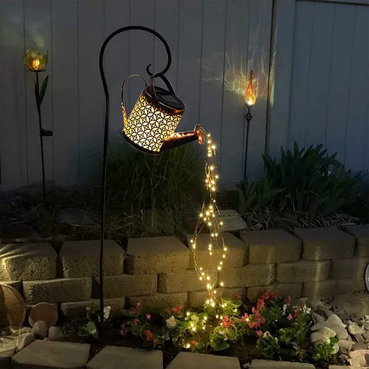 Zonne-energielamp Retro Stervormig voor Tuin 0