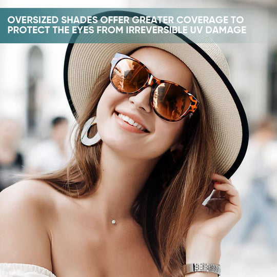 Zonnebril Dames Cat-Eye Stijl Voor Brildragers Met Gepolariseerde Lenzen 3