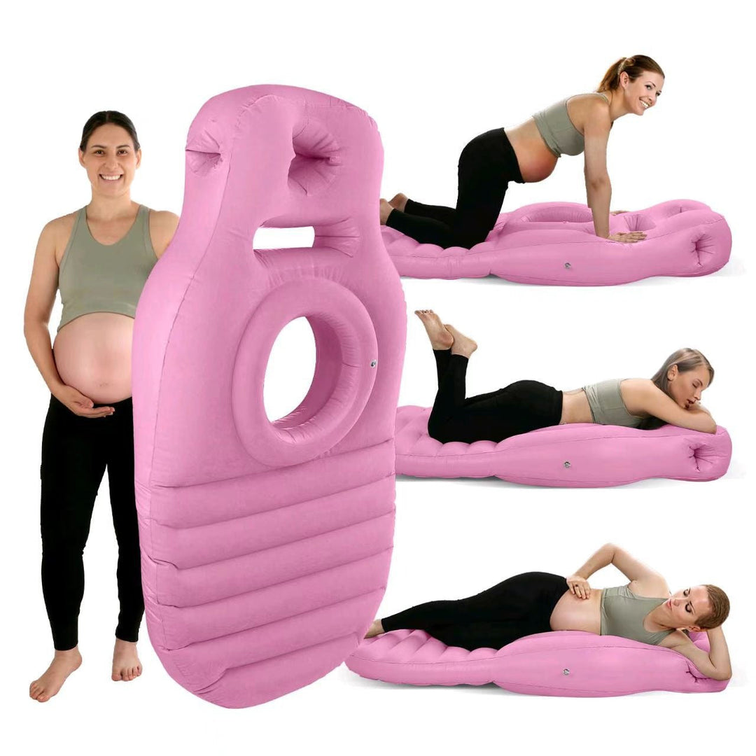 Zwangere Vrouwen Opblaasbaar Matras Ergonomisch Ontspanning 0