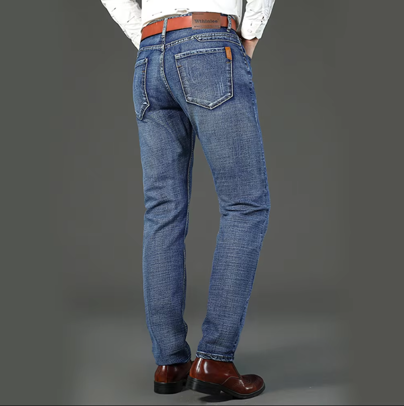 Klassieke denim herenjeans