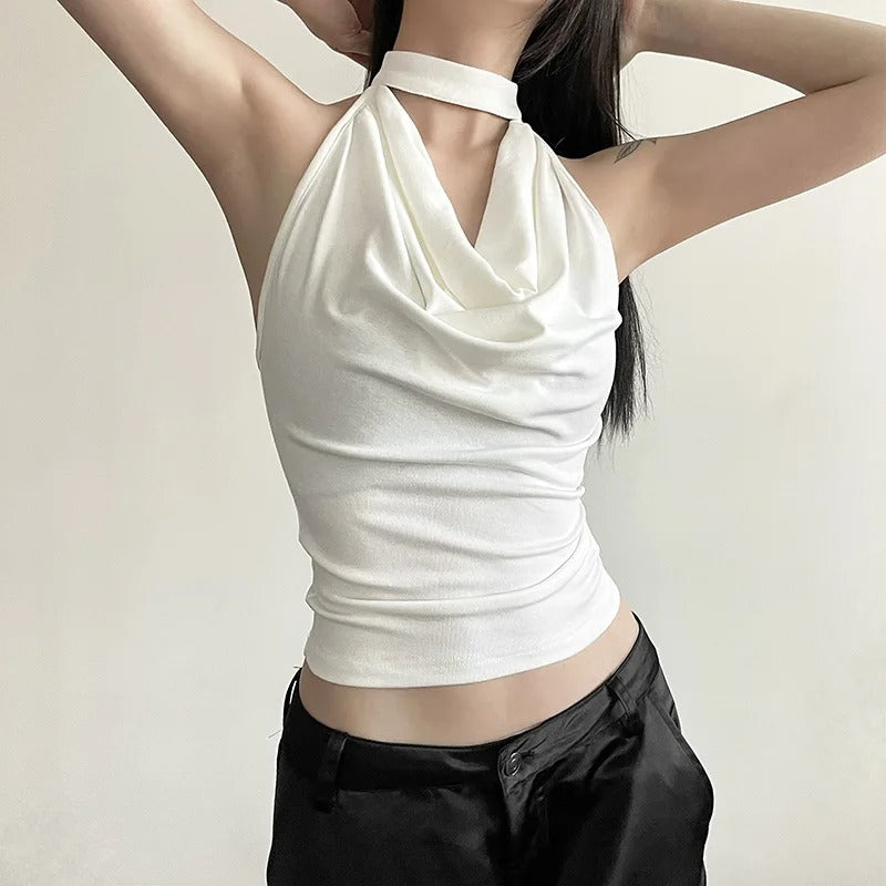 Dames Casual Haltertop