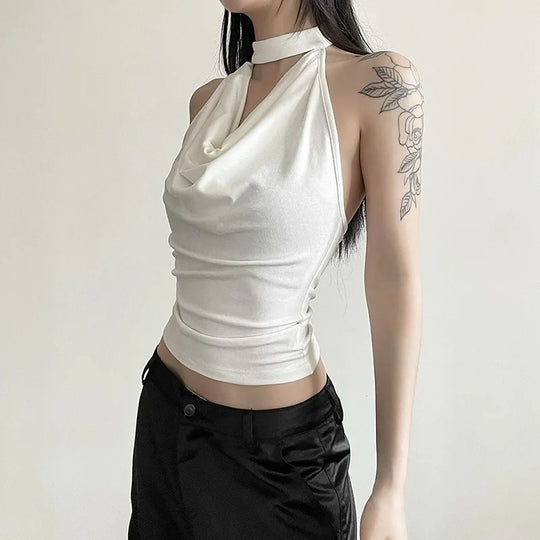 Dames Casual Haltertop