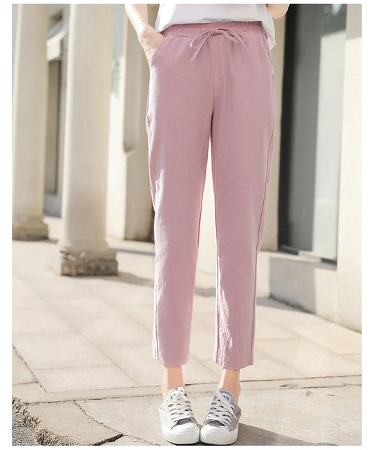 Harembroek met elastische taille voor dames