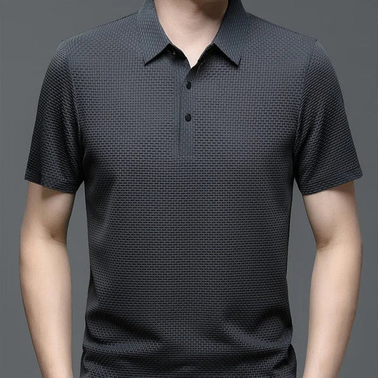 Heren Lop-Up Hollow Poloshirt