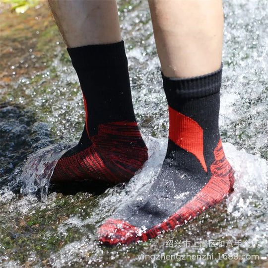 Ademende waterdichte wandelsokken