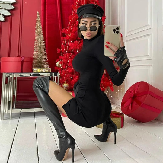 Dames Bodycon lange mouwen