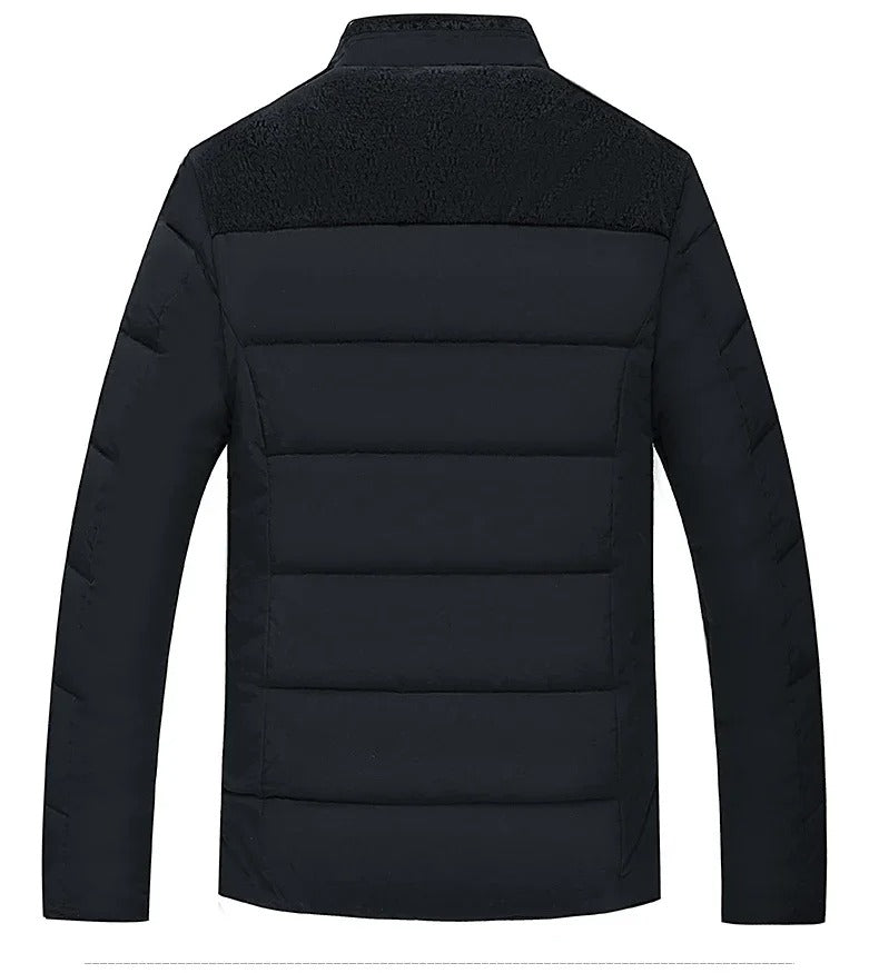 Heren winter pluche verdikte parka