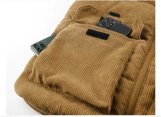 Heren fleece warm vest