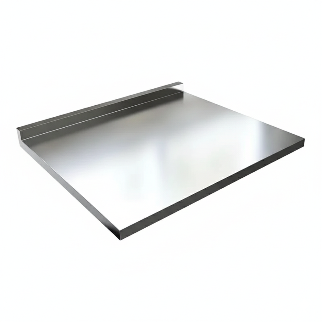 Keuken Snijplank RVS met Antislip Onderzijde