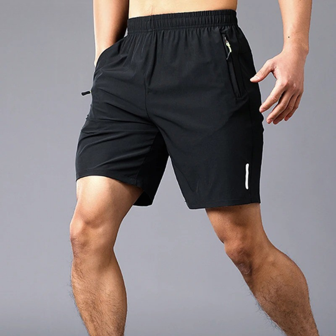Snel drogende fitnessshort voor heren