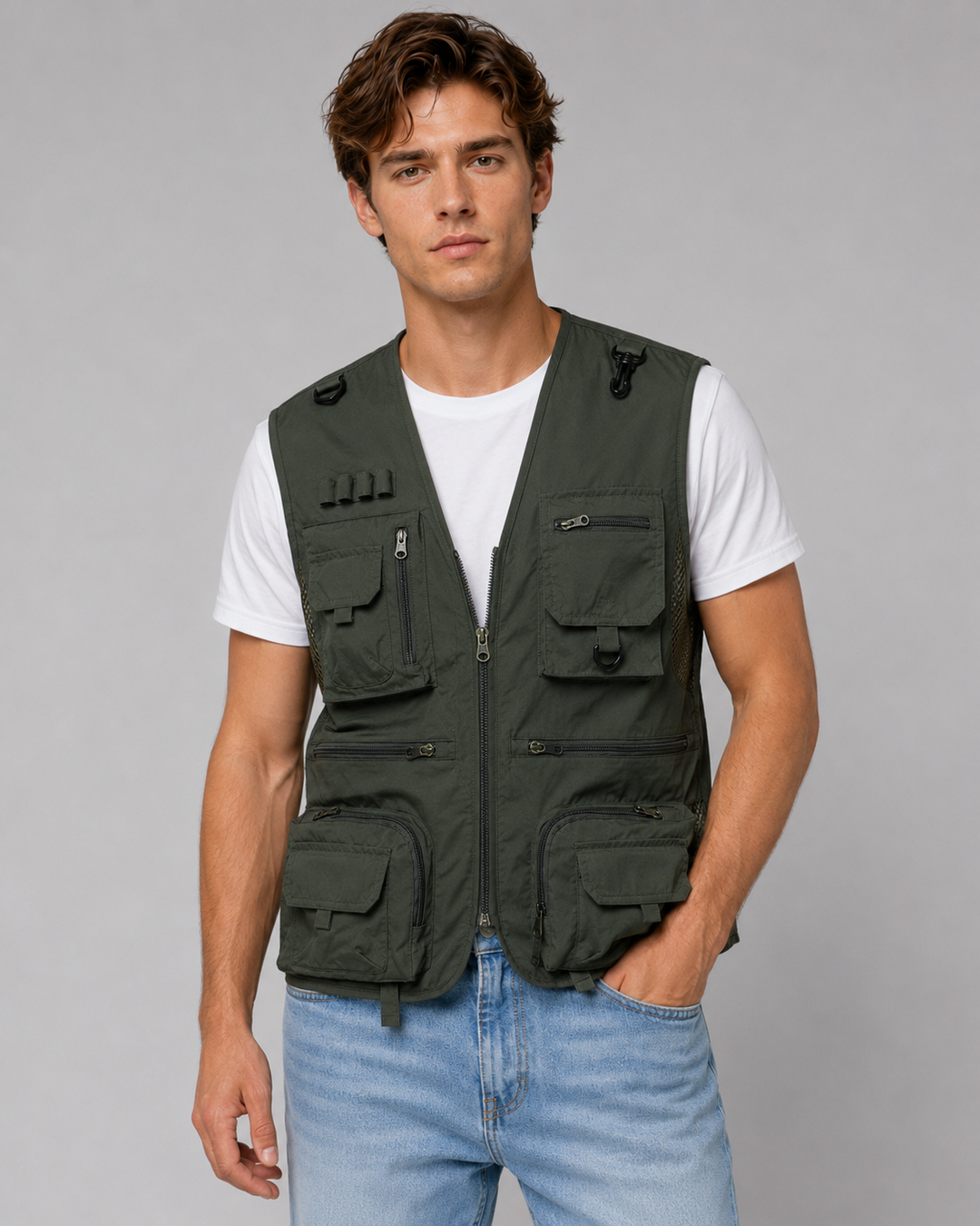 Heren Outdoor Vest Functioneel Lichtgewicht