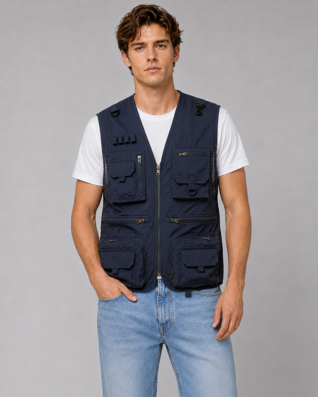 Heren Outdoor Vest Functioneel Lichtgewicht