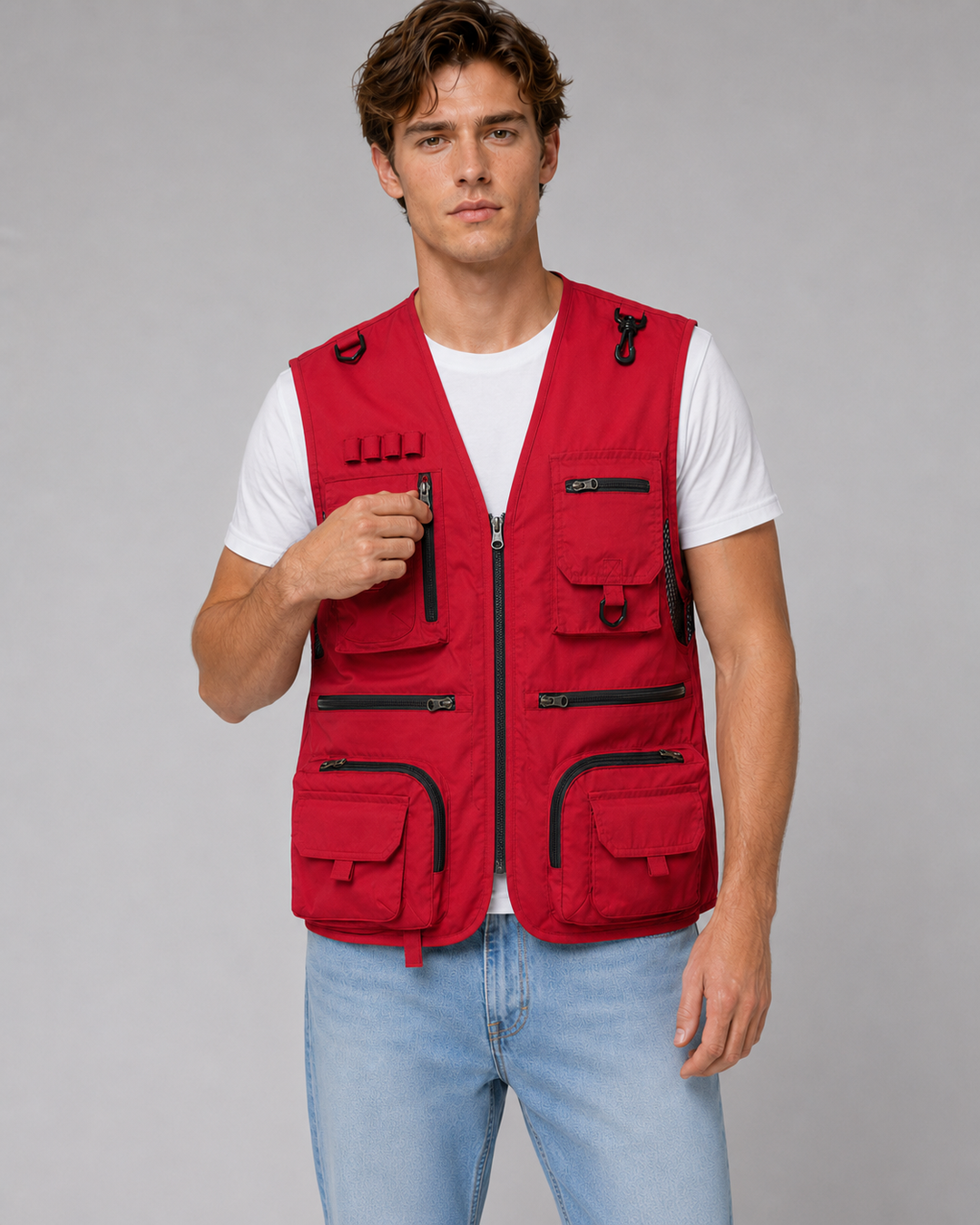 Heren Outdoor Vest Functioneel Lichtgewicht