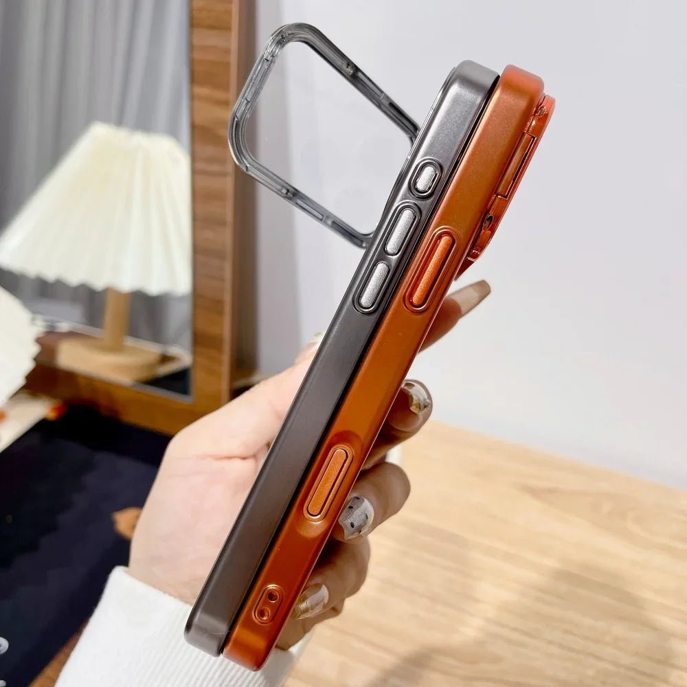 iPhone 17 Hoesje met Opvouwbare Camerastandaard 5