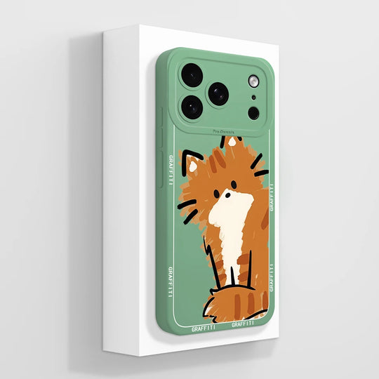 iPhone 17 Pro Max Telefoonhoesje Cartoon Panda Design 14