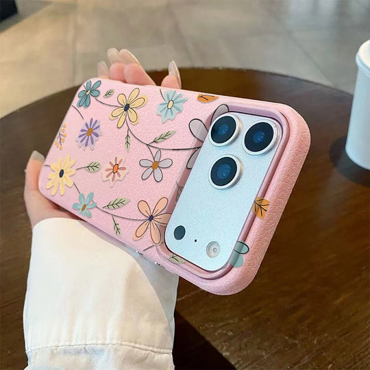 iPhone Hoes Retro Bloem Design 8
