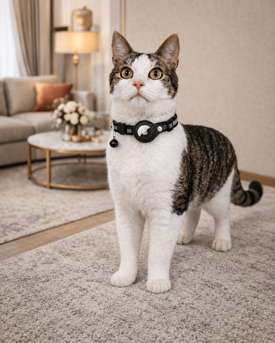 Katten GPS-trackerhalsband voor Veiligheid en Zichtbaarheid