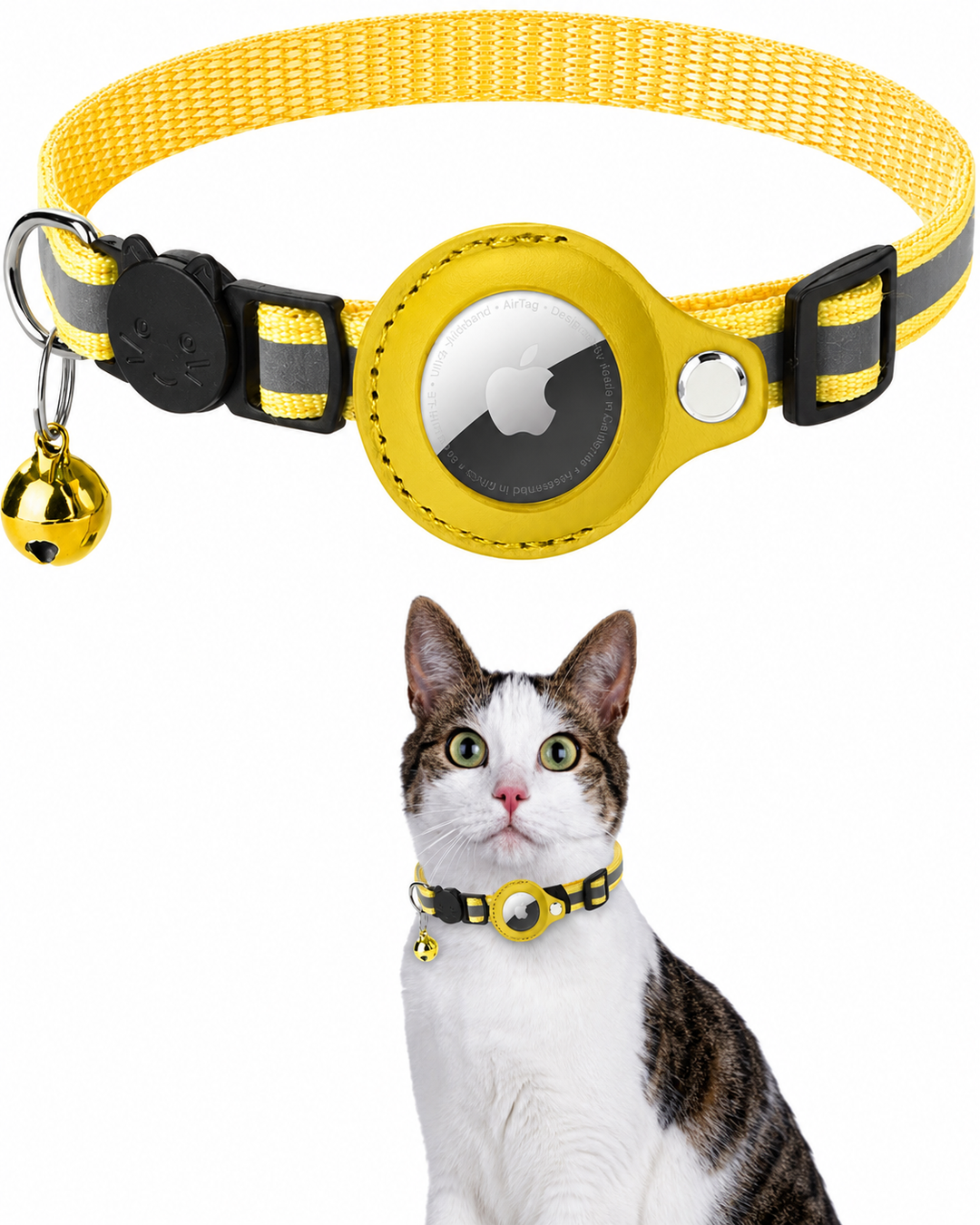 Katten GPS-trackerhalsband voor Veiligheid en Zichtbaarheid