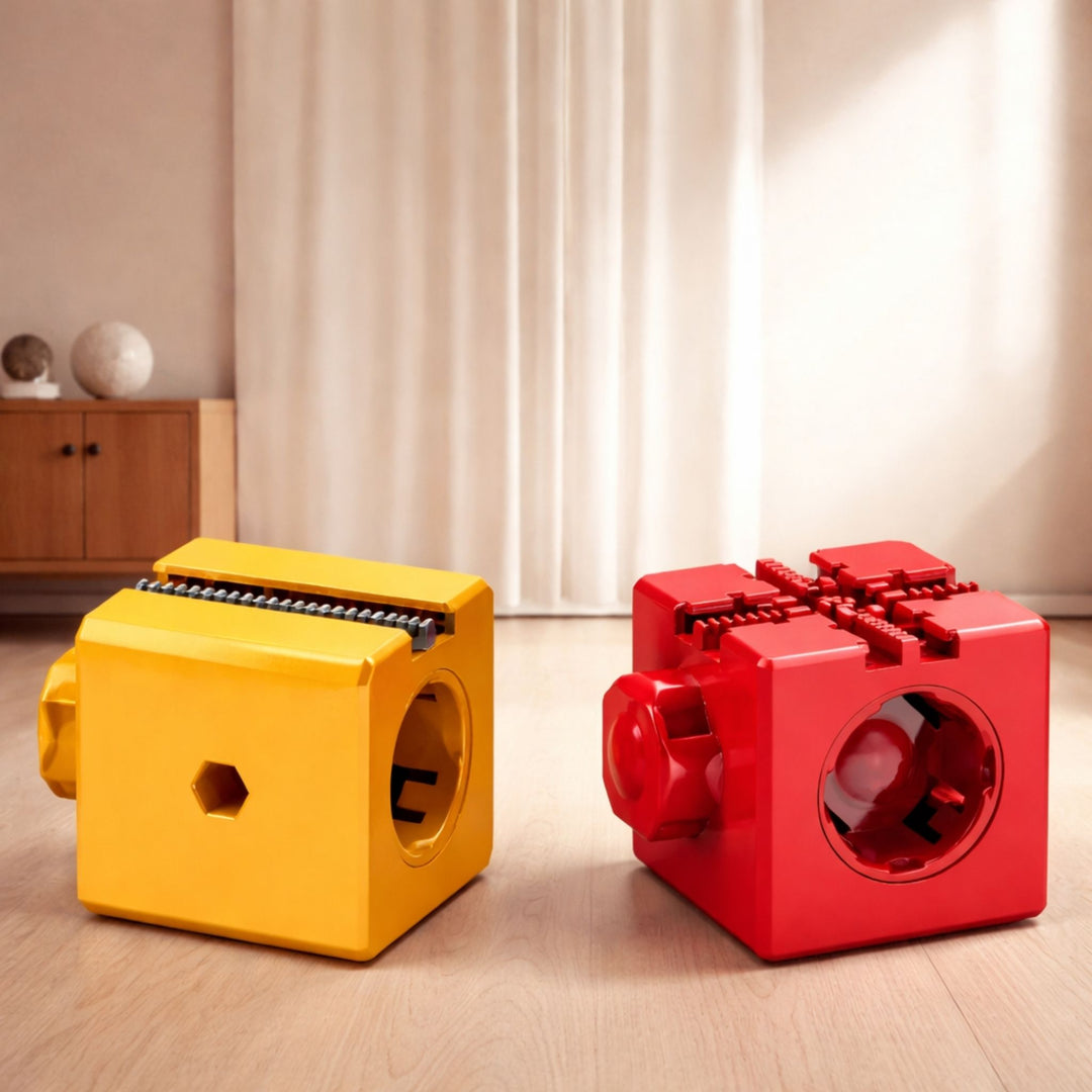 Kinderen 3D Spoorwegbouwset met Oplaadbare Locomotief