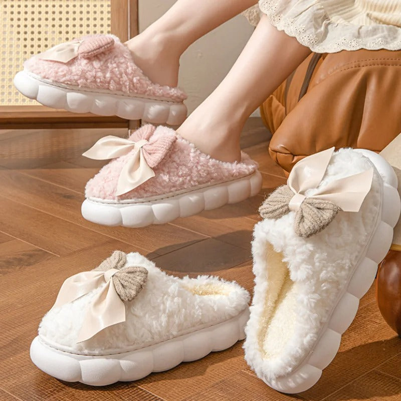 Vrouwen Warme Bont Slippers