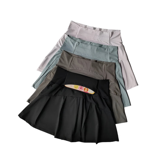 Vrouwen Hoge Taille Sport Rok Shorts
