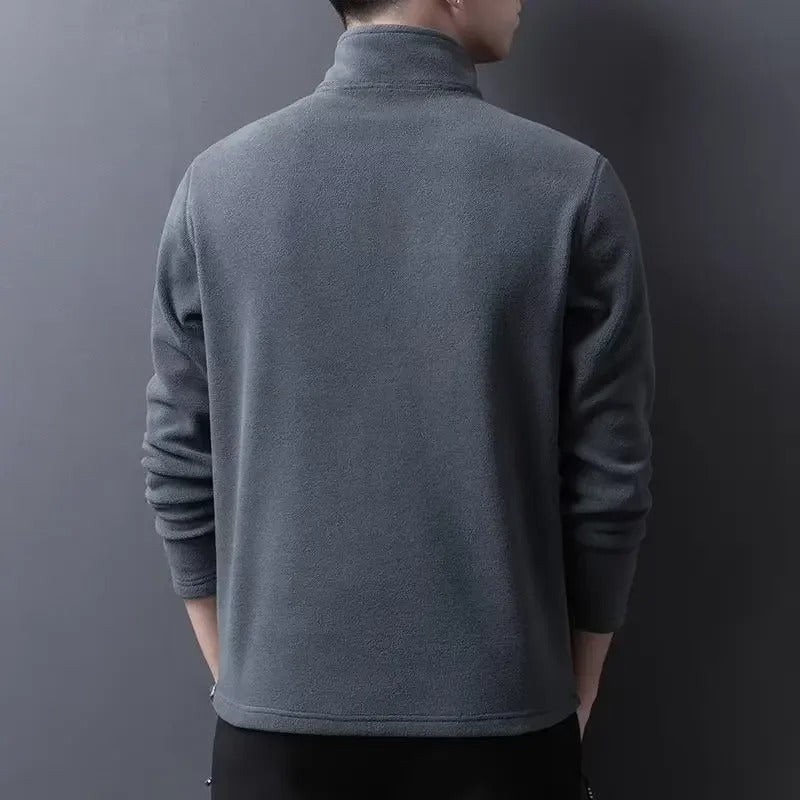 Heren Warm Fleece Zacht Shell Jasje
