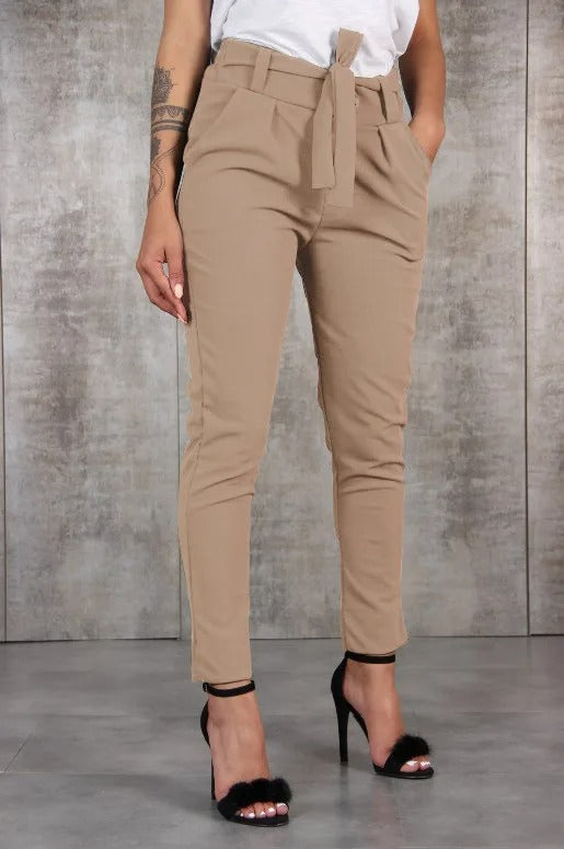 Slanke chiffon stijl damesbroek