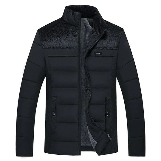 Heren winter pluche verdikte parka