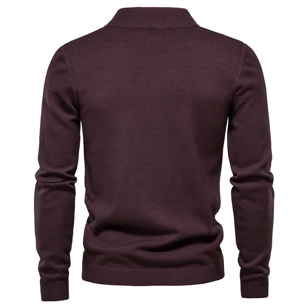 Heren Dikke Slim Fit Sweater