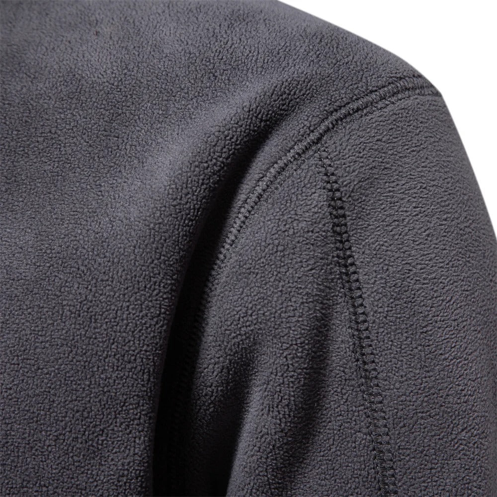 Heren Warm Fleece Zacht Shell Jasje