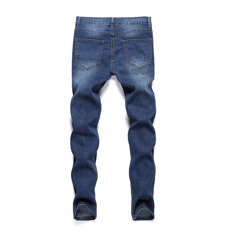 Heren gescheurde skinny jeans