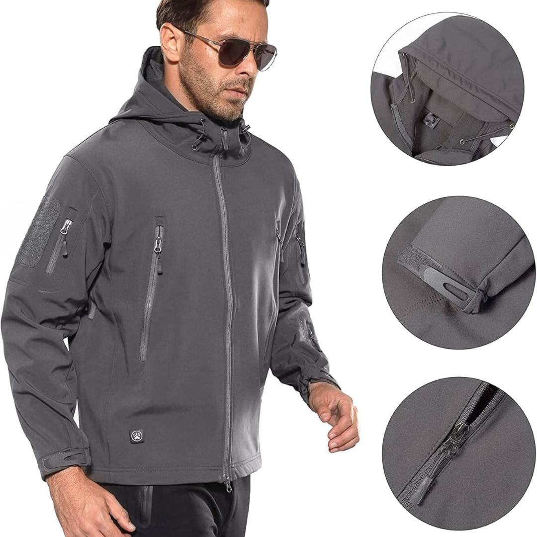 Waterdicht tactisch heren softshell jack