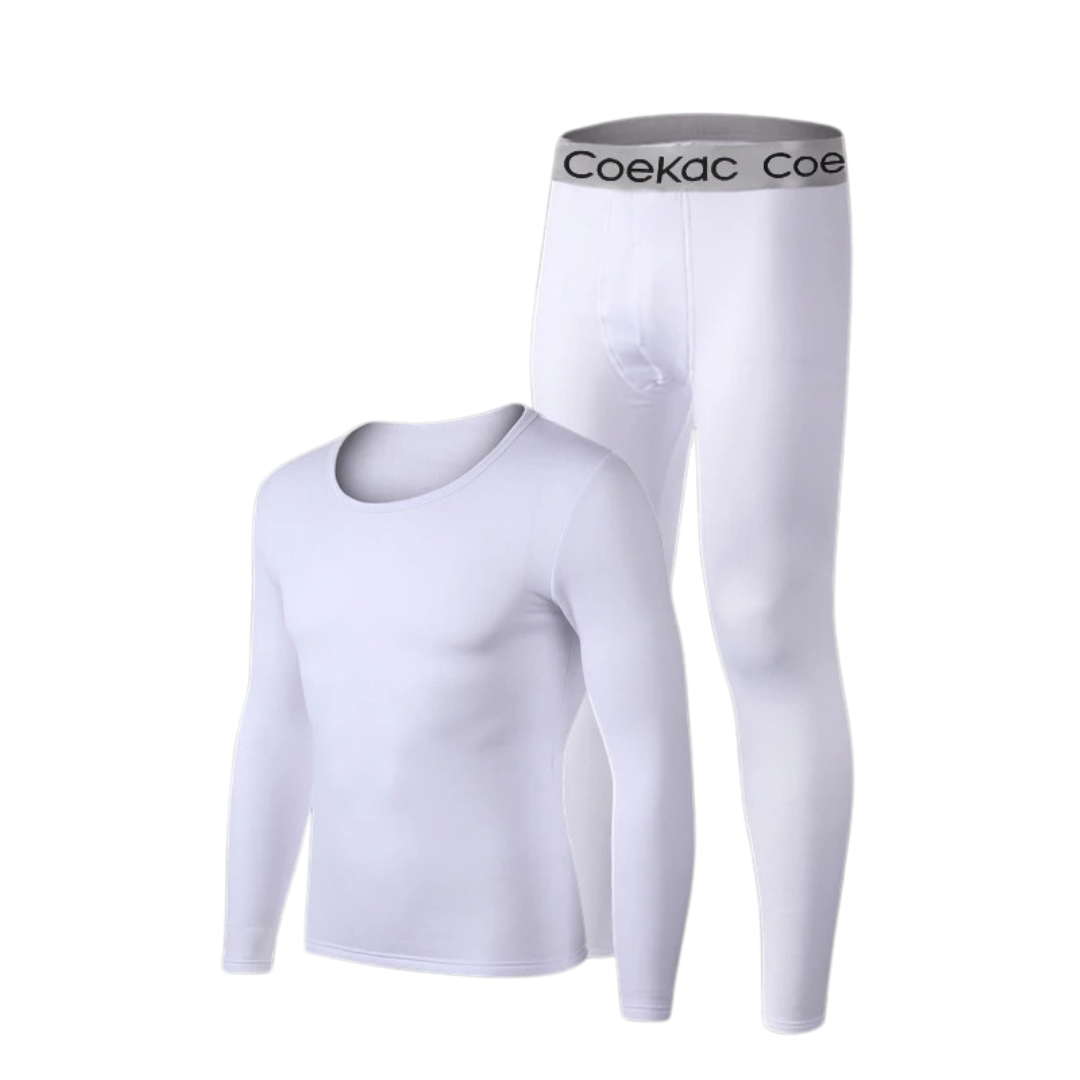 Men's Fleece lined thermal shirt & leggings set