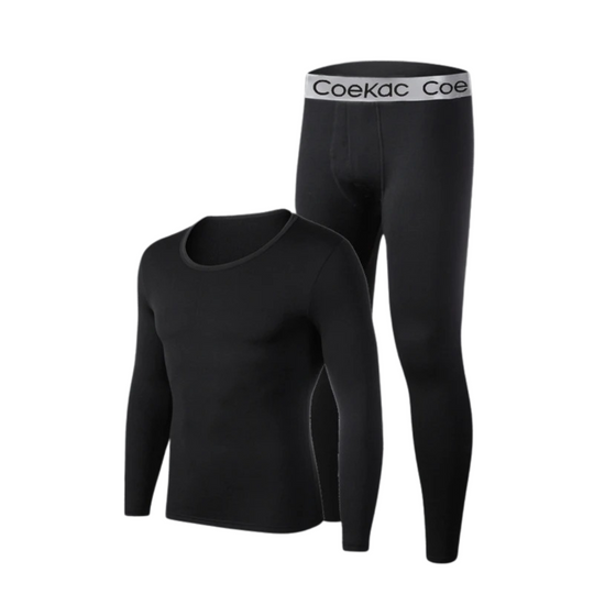 Men's Fleece lined thermal shirt & leggings set