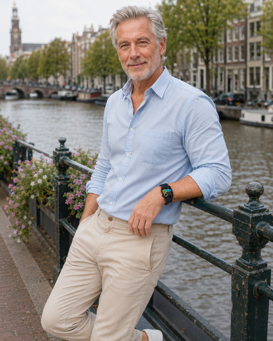 Smartwatch voor Senioren met Gezondheidsmonitoring en GPS