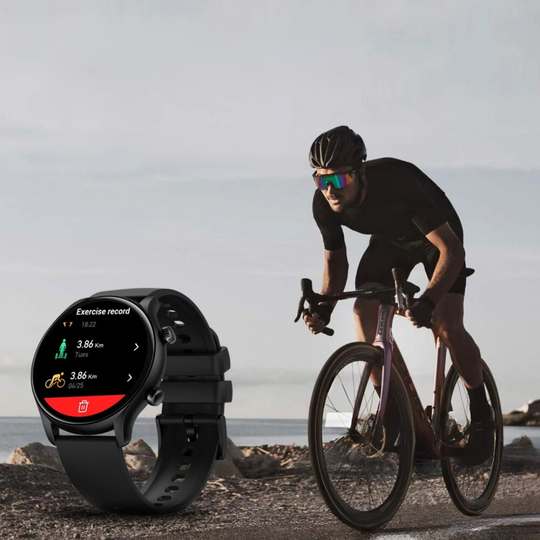 Fitnesstracker met HD-display