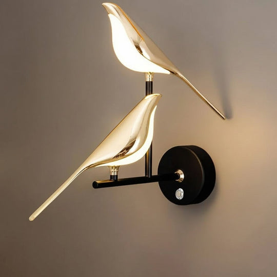Wandlamp voor Thuis met Luxe Gouden Afwerking