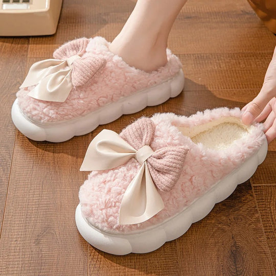 Vrouwen Warme Bont Slippers