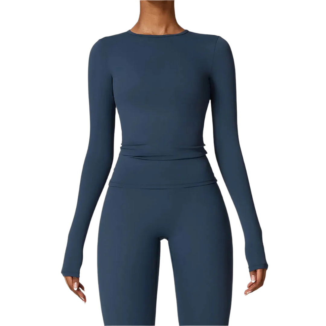 Dames Dry Fit Yoga Shirt