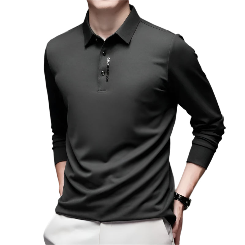 Heren casual shirt met lange mouwen