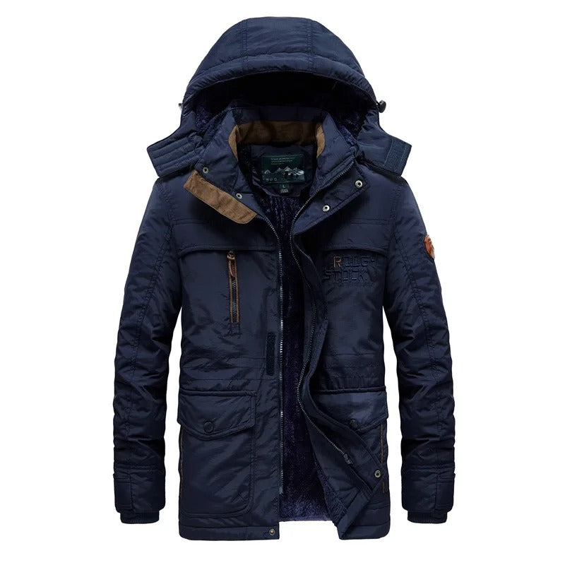 Multi-pocket winterjas voor heren